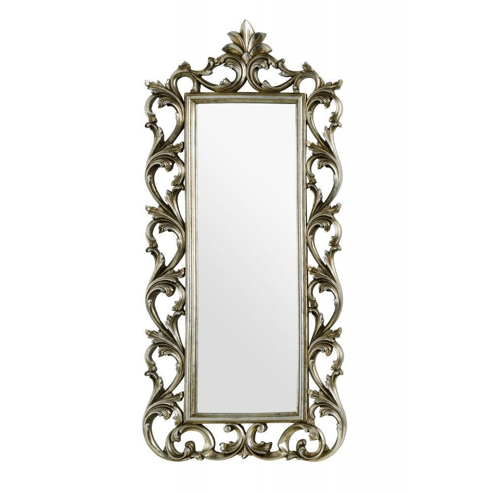 Large Rectangular Vintage Champagne Mirror