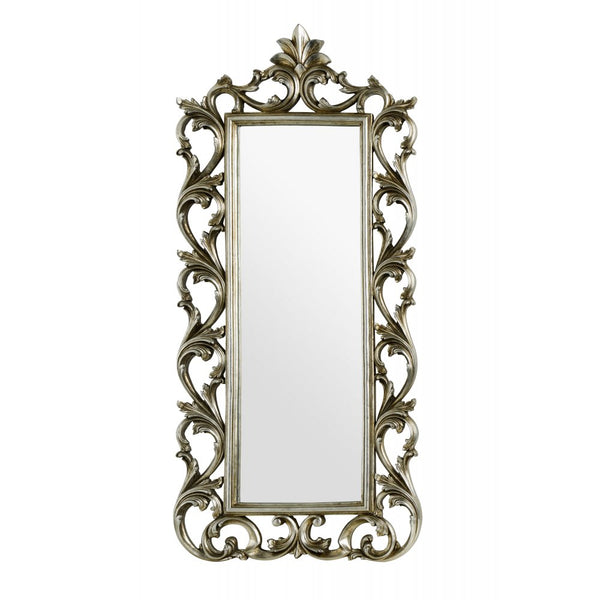 Large Rectangular Vintage Champagne Mirror