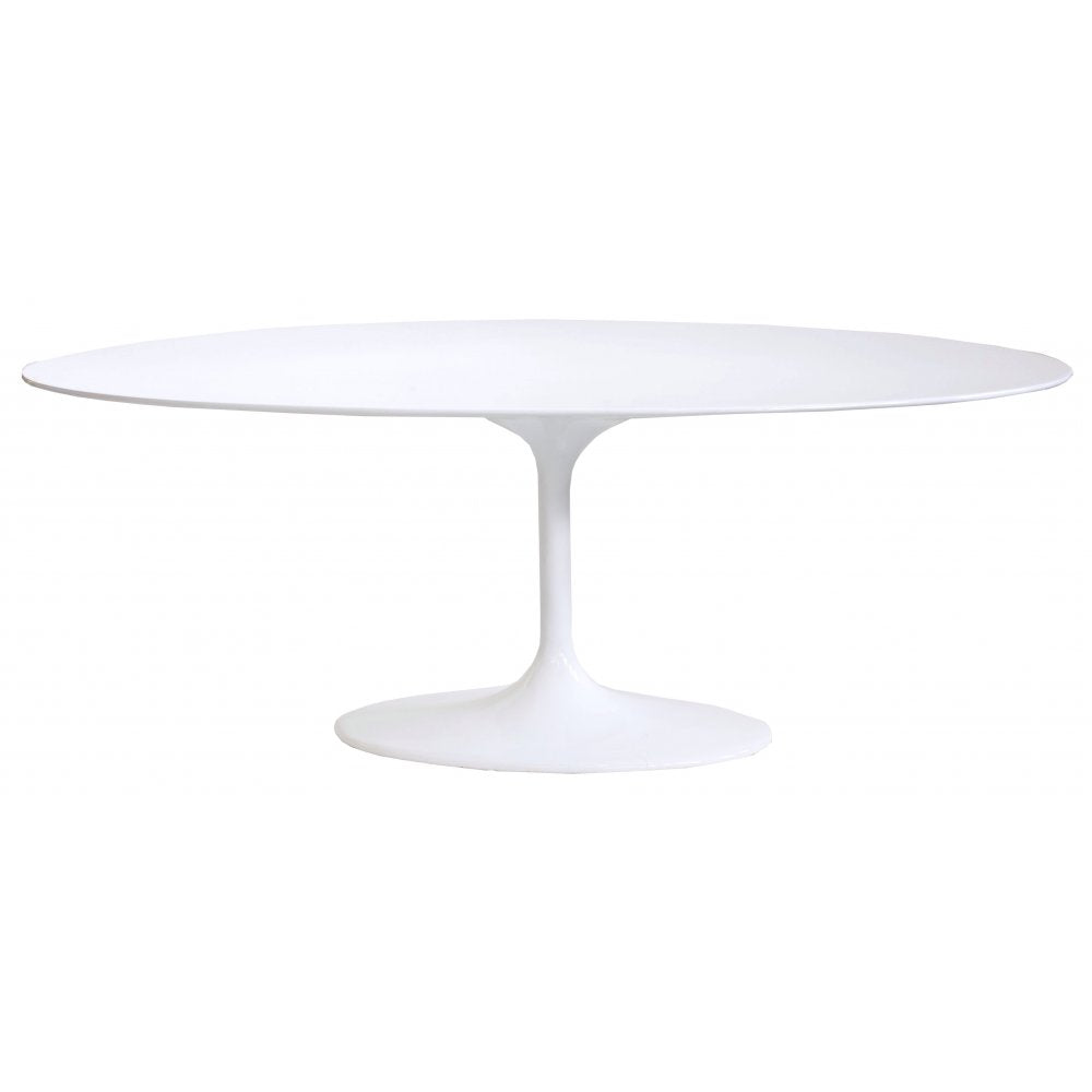 White Oval Chelsea Dining Table