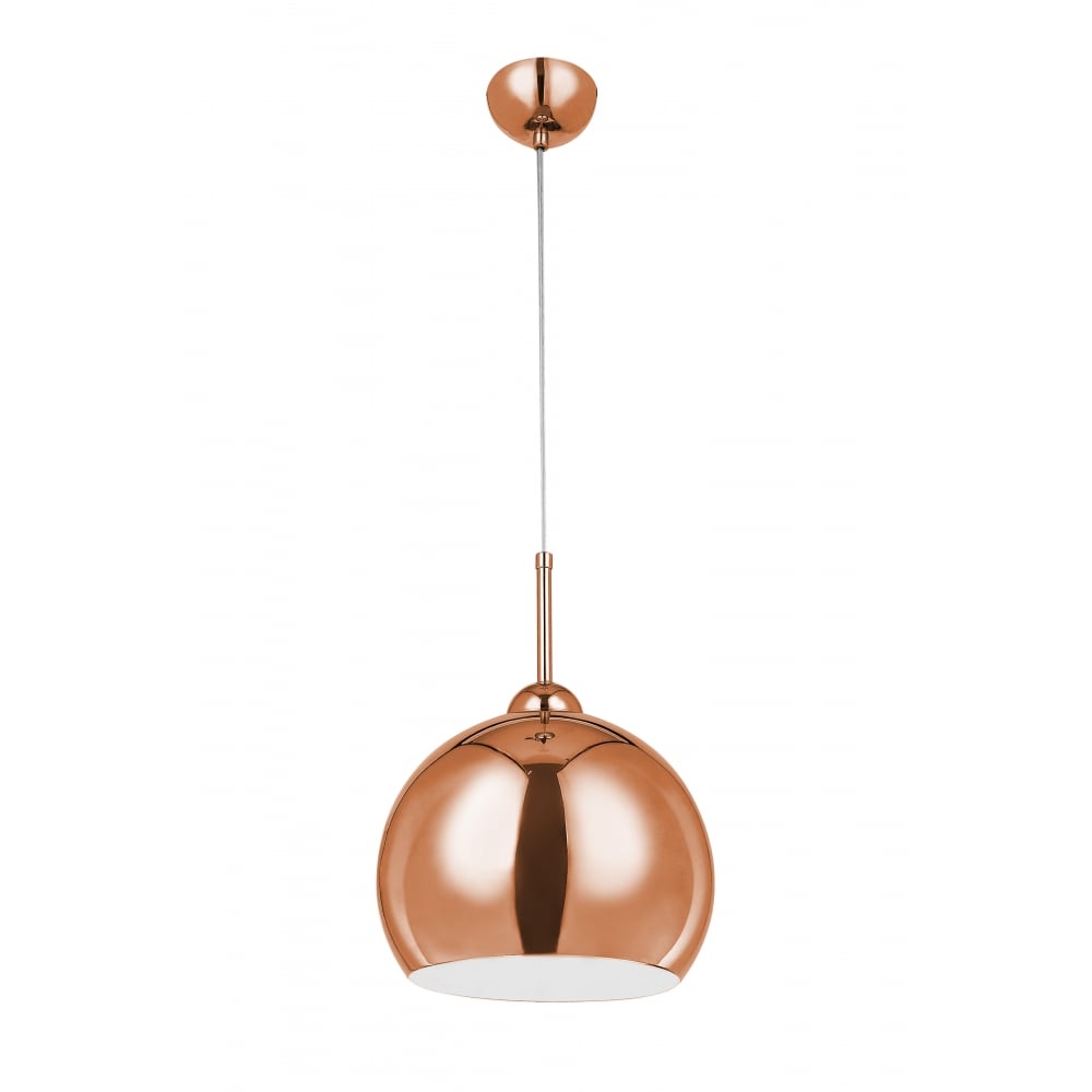 Contemporary Copper Pendant Light