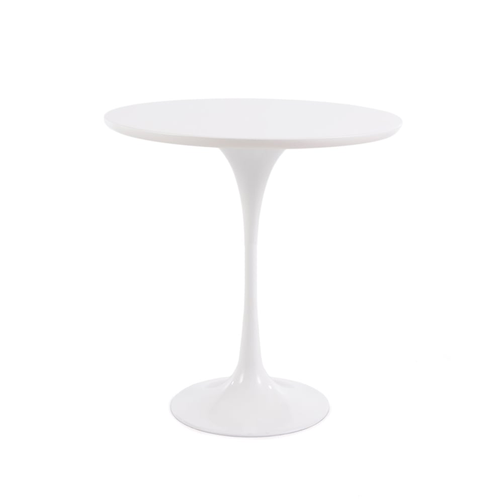 White Chelsea Circular Side Table