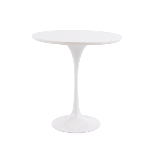 White Chelsea Circular Side Table