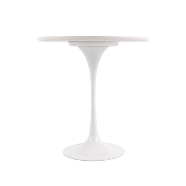White Chelsea Circular Side Table