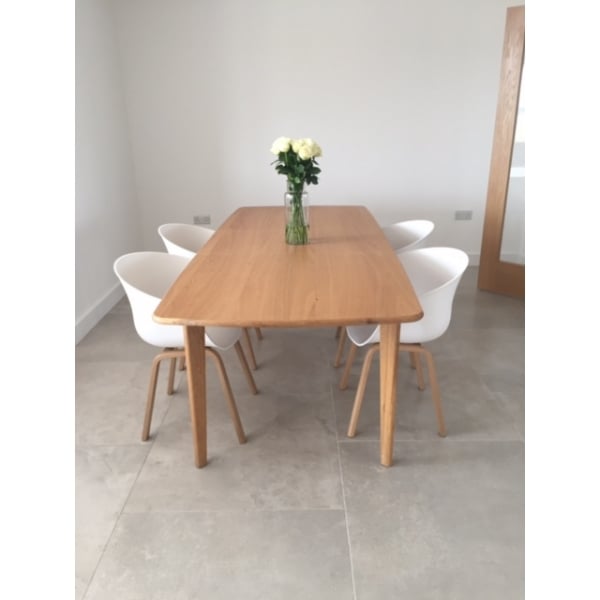 Soho Green Plastic Armchair With Light Wood Legs