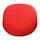 Textured Red Chelsea Armchair Cushion