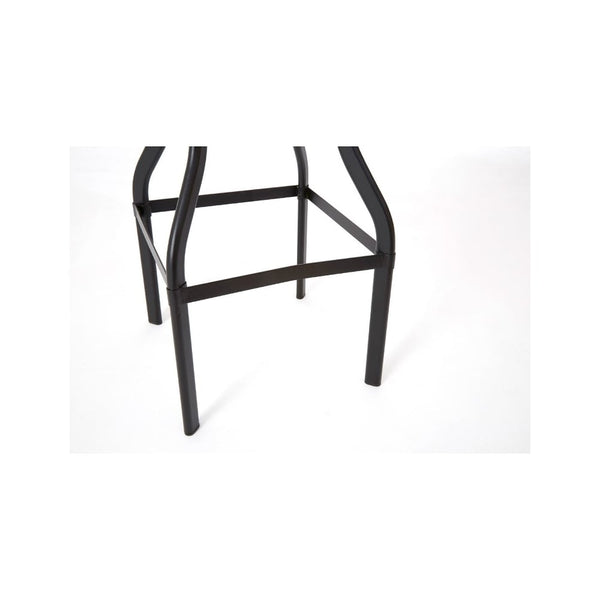 Foundry Bar Stool with Black Seat