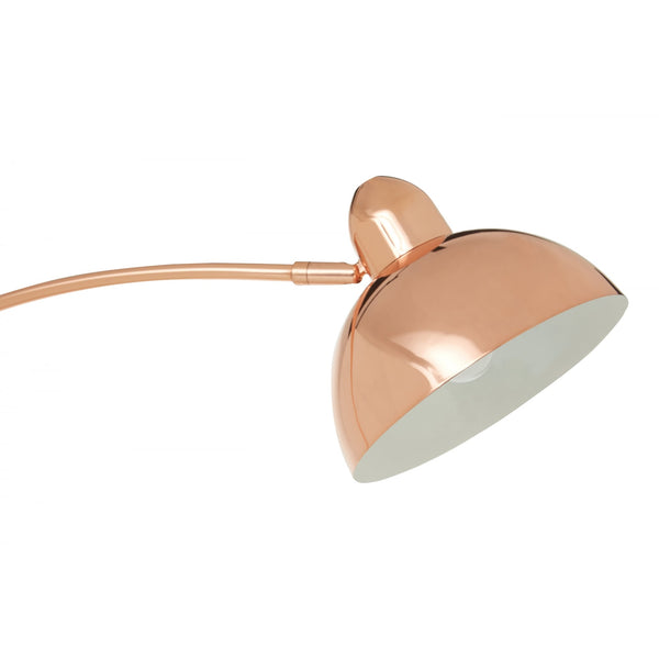 Arched Copper Floor Lamp