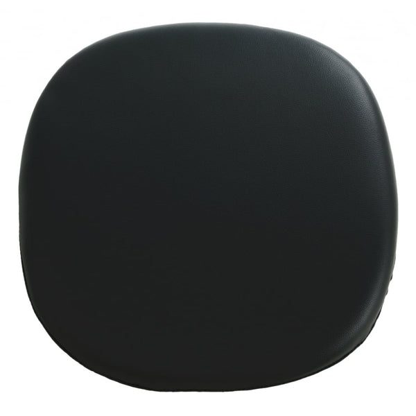 Black PU Chelsea Side Chair Cushion