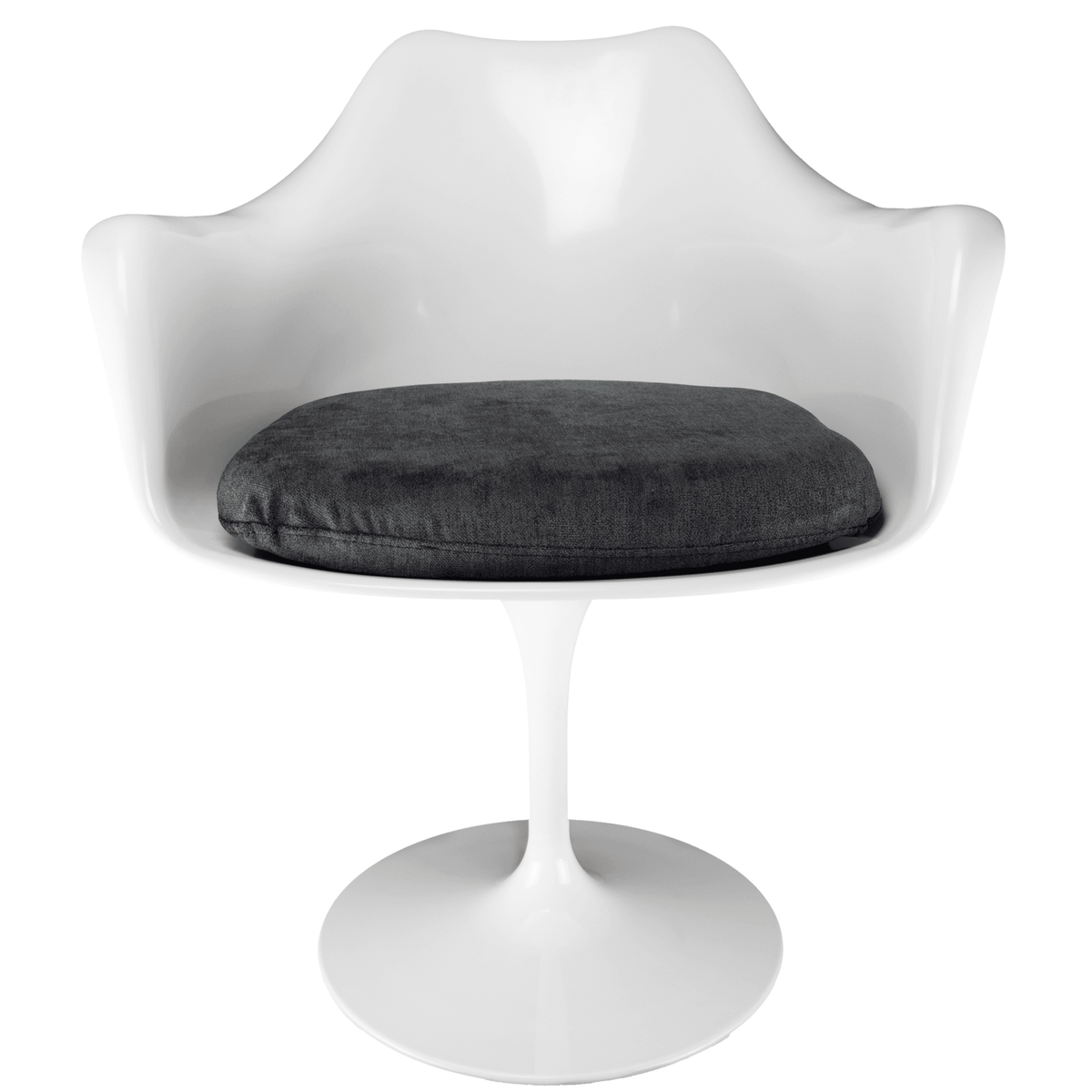 White and Luxurious Black Chelsea Armchair