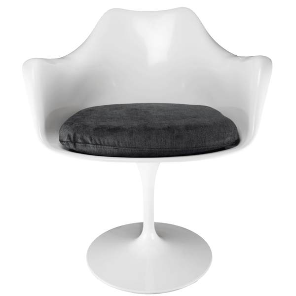 White and Luxurious Black Chelsea Armchair