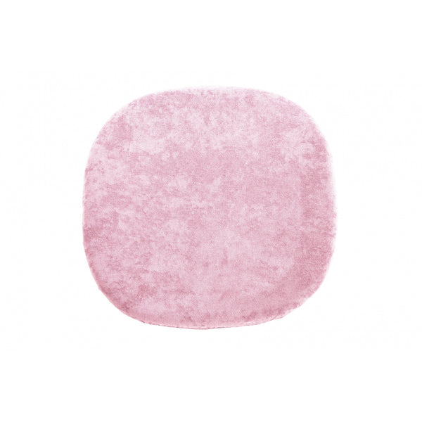 White and Luxurious Light Pink Chelsea Side Chair