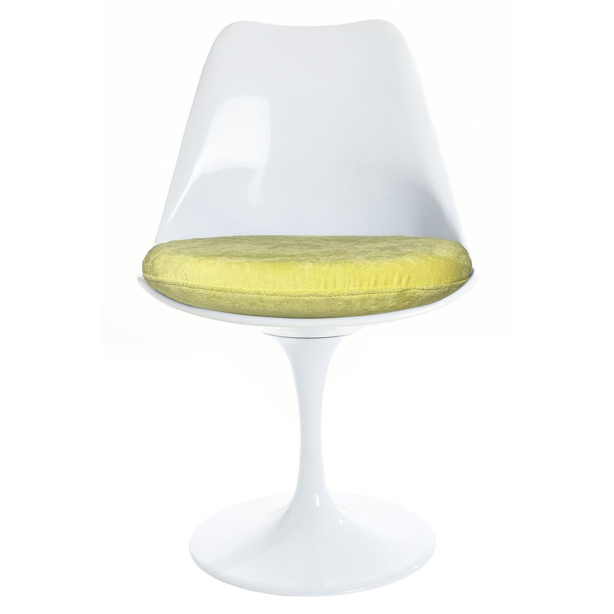 White and Luxurious Yellow Chelsea Side Chair