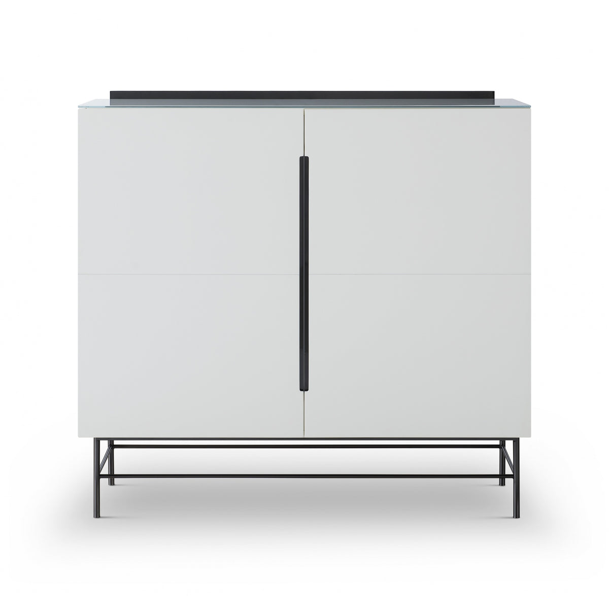 Sleek - Contemporary Two Door High Sideboard With Various Colour Options