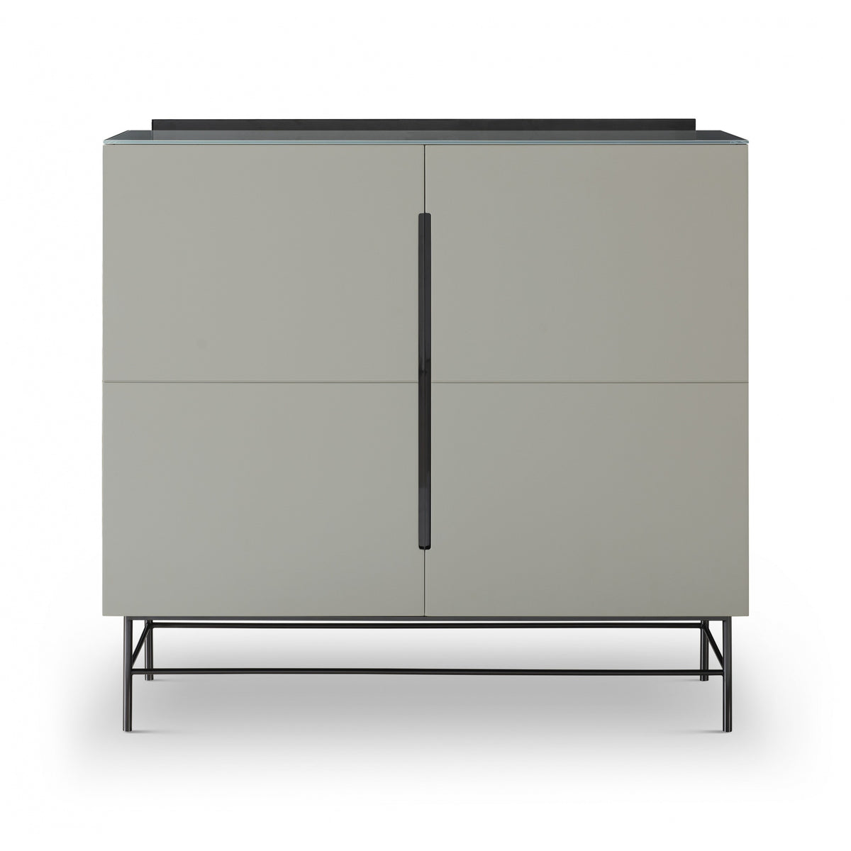 Sleek - Contemporary Two Door High Sideboard With Various Colour Options