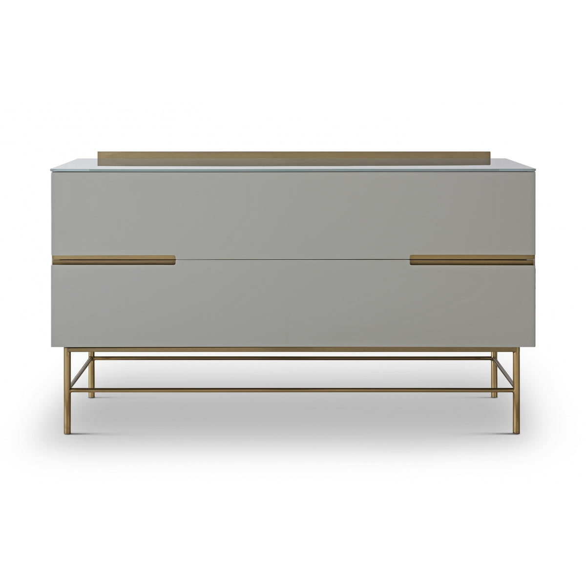 Sleek - Contemporary Two Door Low Sideboard With Various Colour Options