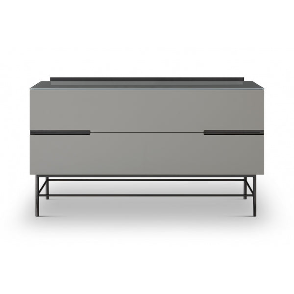 Sleek - Contemporary Two Door Low Sideboard With Various Colour Options