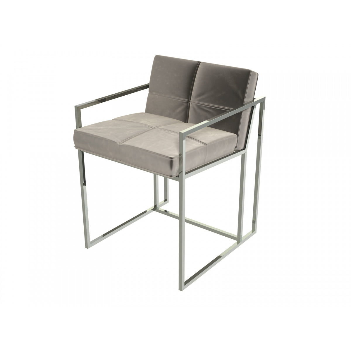 Luxe - Upholstered Velvet Dining Chair In Various Colours With Frame Finish Options