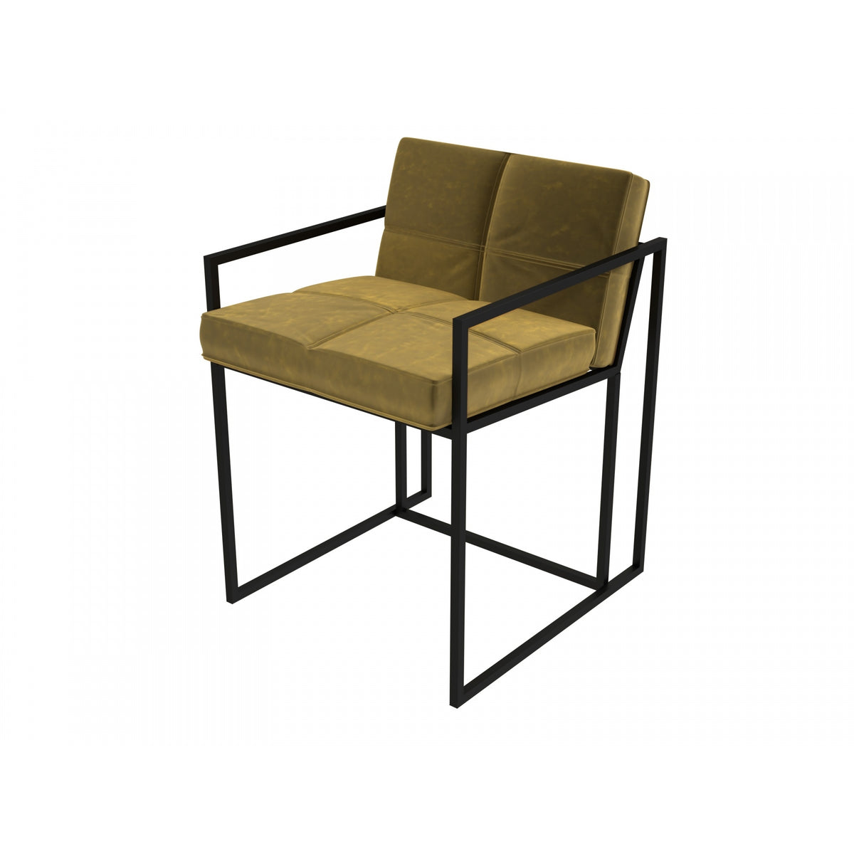 Luxe - Upholstered Velvet Dining Chair In Various Colours With Frame Finish Options