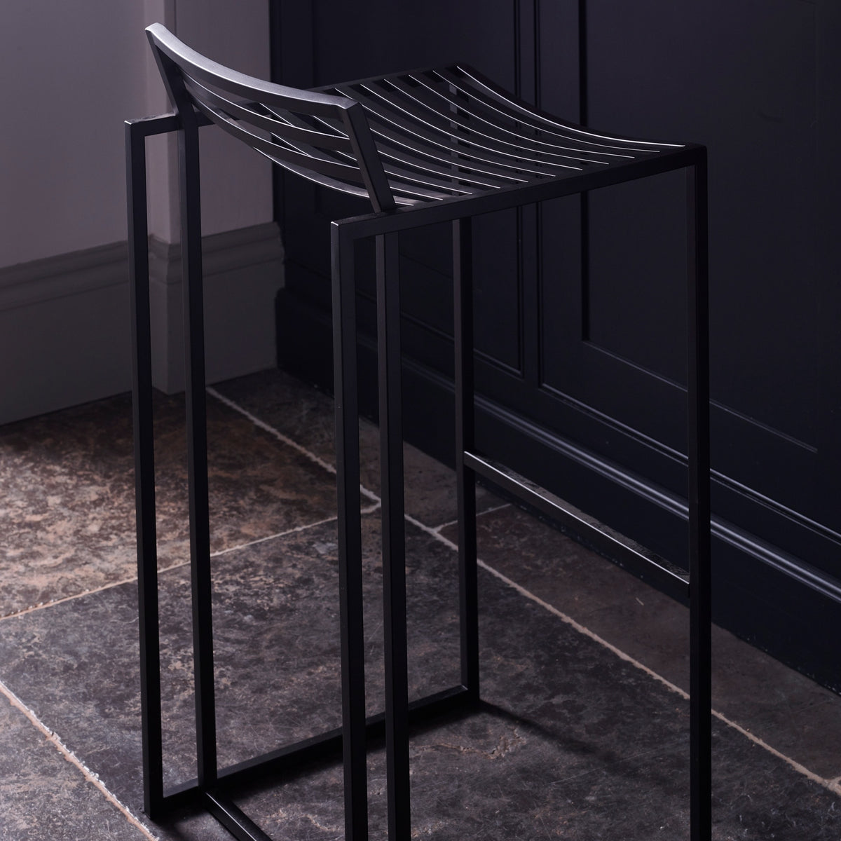Luxe - Metal Bar Stool With Frame Finish Options