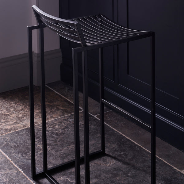 Luxe - Metal Bar Stool With Frame Finish Options
