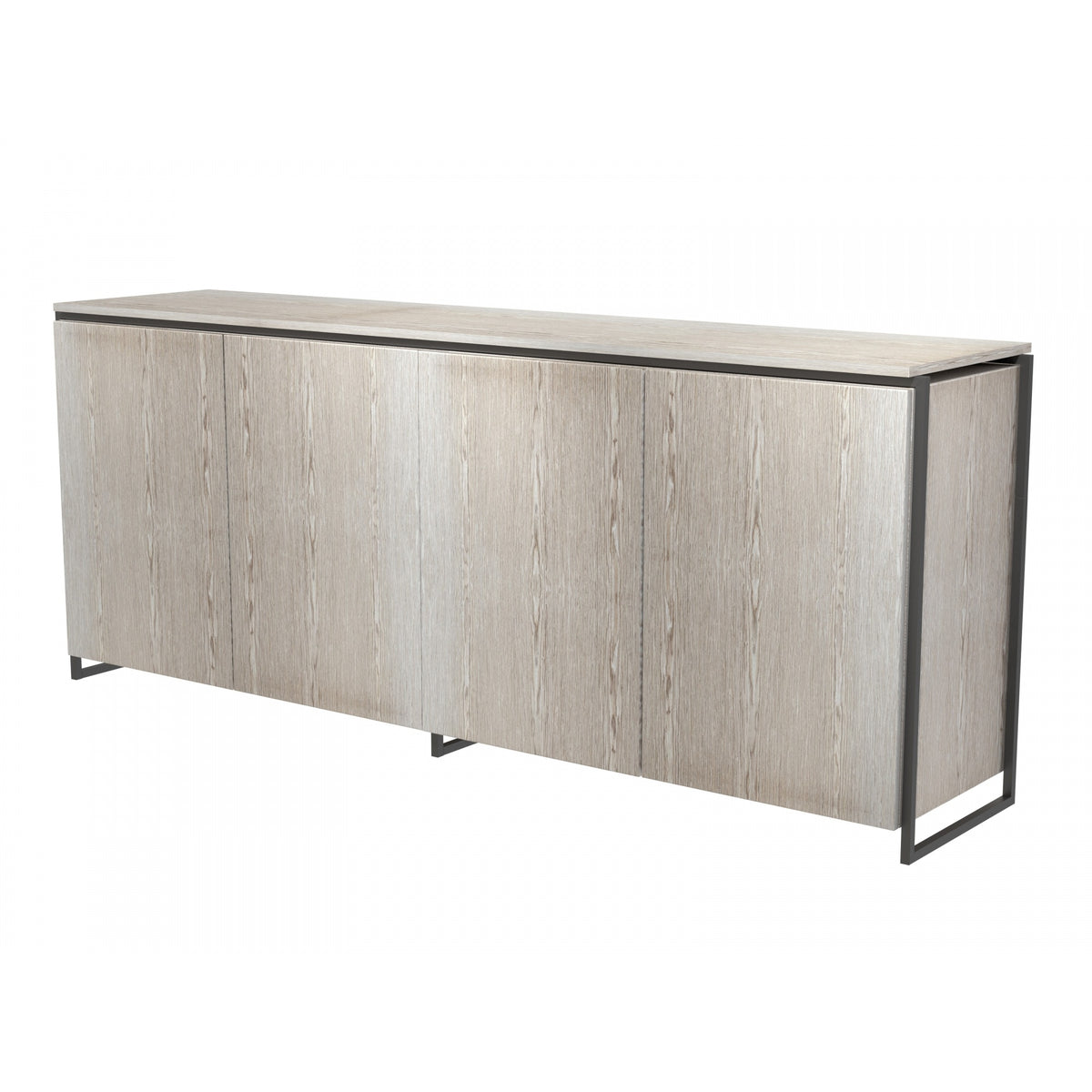 Luxe - Four Door Sideboard In Various Oak Stains And Frame Finishes