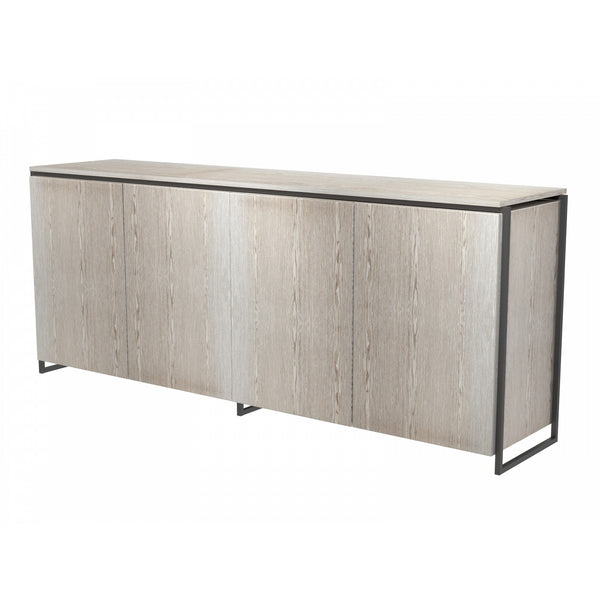 Luxe - Four Door Sideboard In Various Oak Stains And Frame Finishes