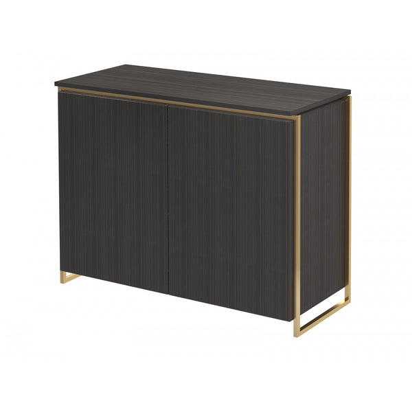 Luxe - Two Door Sideboard In Various Oak Stains And Frame Finishes