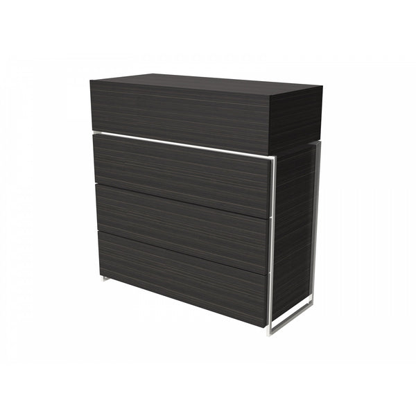 Luxe - Four Drawer Chest In Various Oak Stains And Frame Finishes