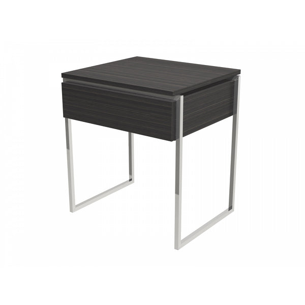 Luxe - Side Table With Drawer In Various Oak Stains And Frame Finishes
