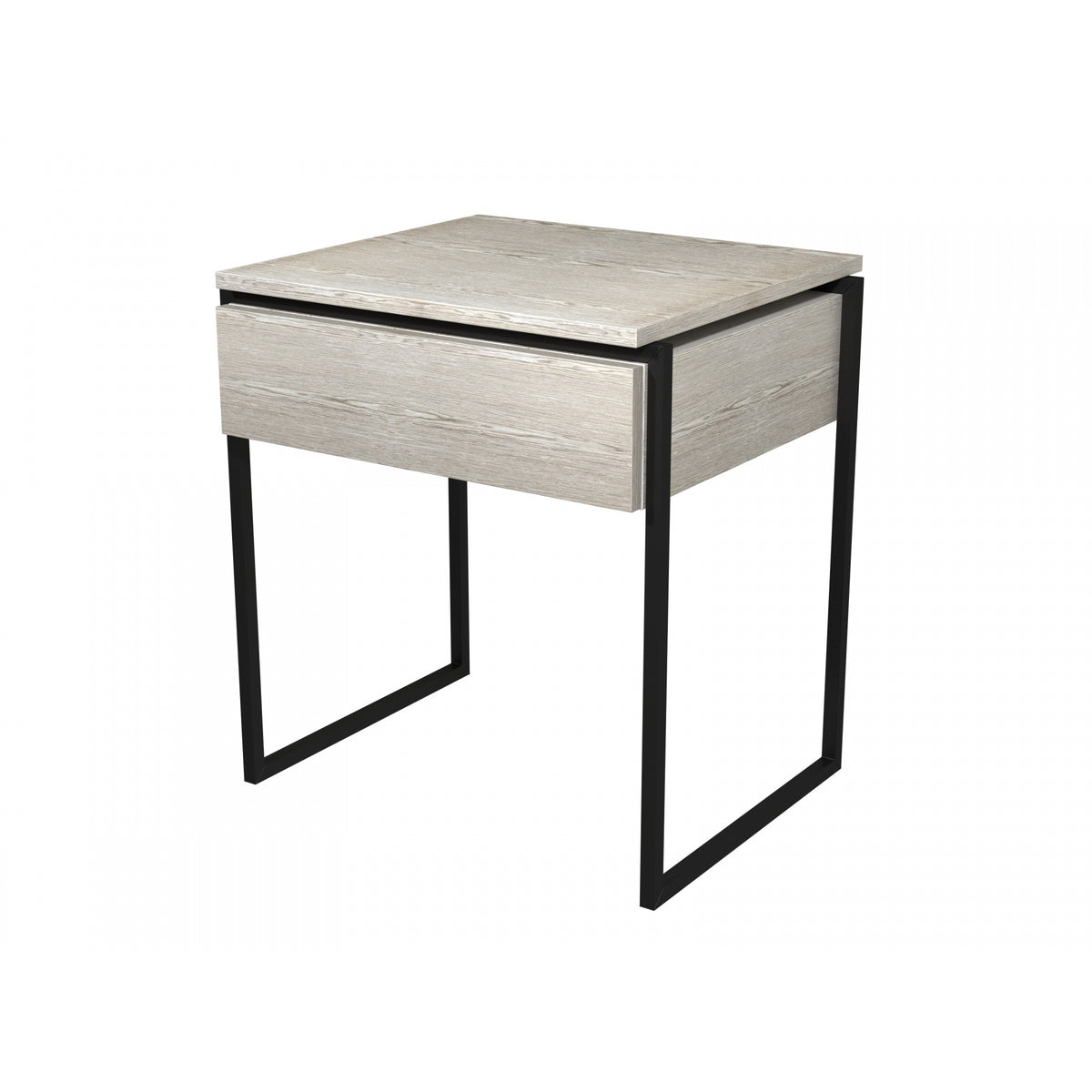Luxe - Side Table With Drawer In Various Oak Stains And Frame Finishes