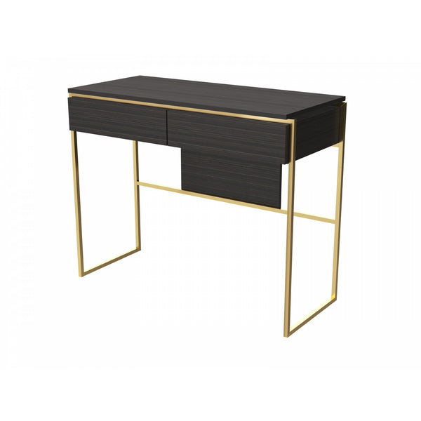 Luxe - Dressing Table With Drawer In Various Oak Stains And Frame Finishes
