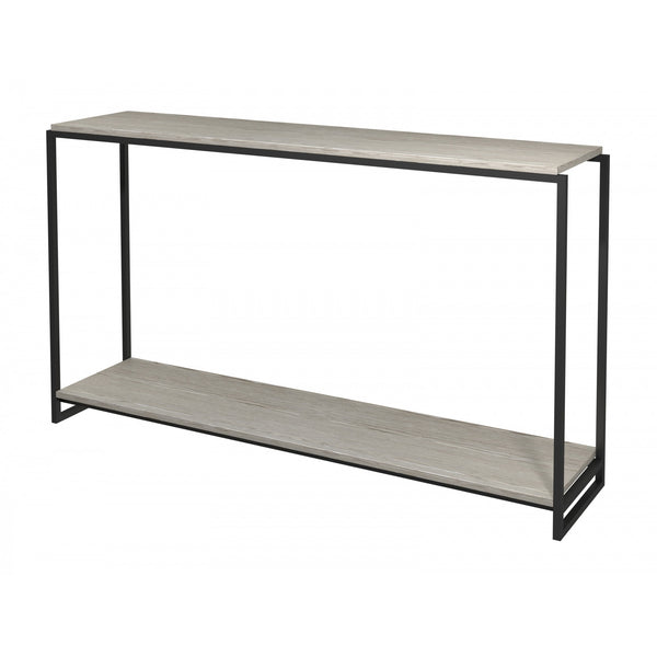 Luxe - Narrow Console Table In Various Oak Stains And Frame Finishes