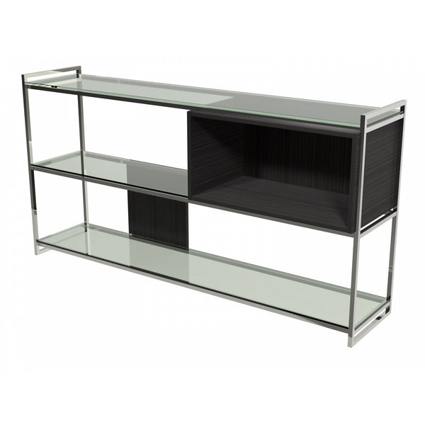 Luxe - Low Bookcase In Various Oak Stains And Frame Finishes