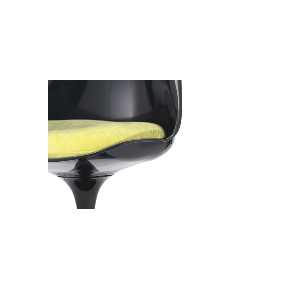 Black and Luxurious Yellow Chelsea Side Chair