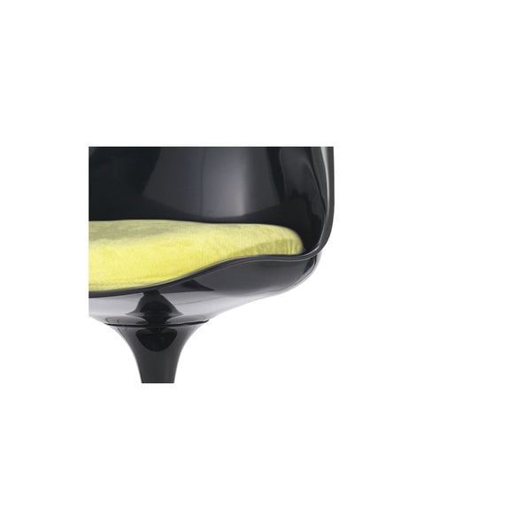 Black and Luxurious Yellow Chelsea Side Chair
