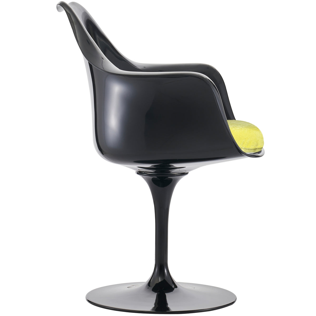 Black and Luxurious Yellow Chelsea Armchair