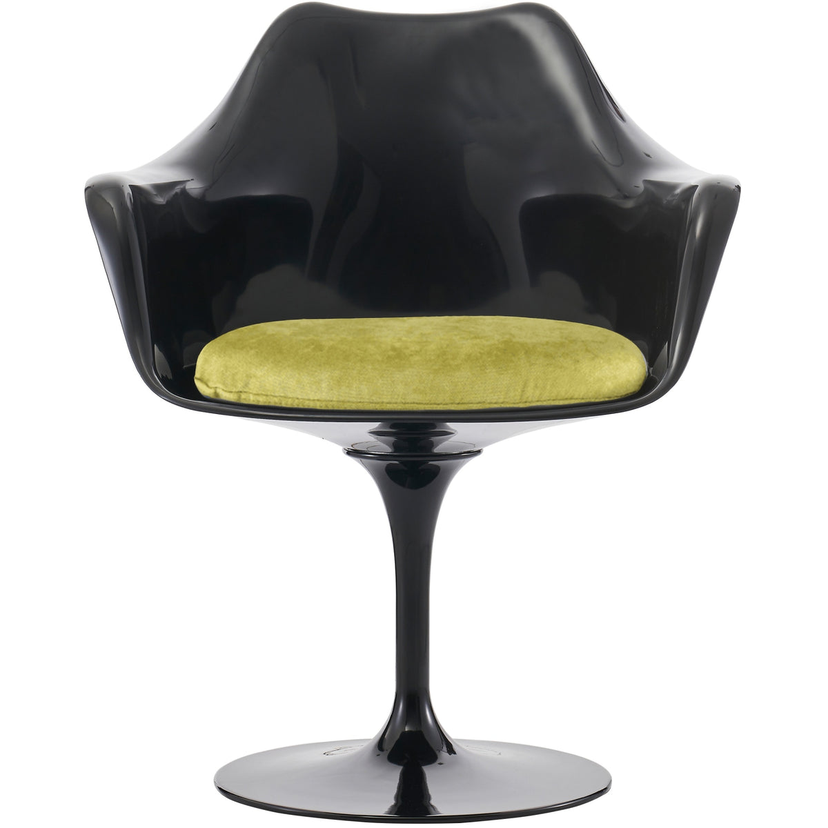 Black and Luxurious Green Chelsea Armchair