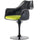 Black and Green PU Chelsea Armchair