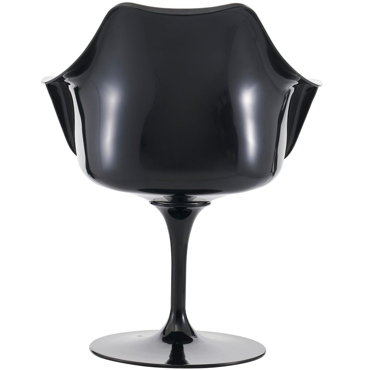 Black and Navy PU Chelsea Armchair