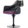 Black and Luxurious Purple Chelsea Armchair