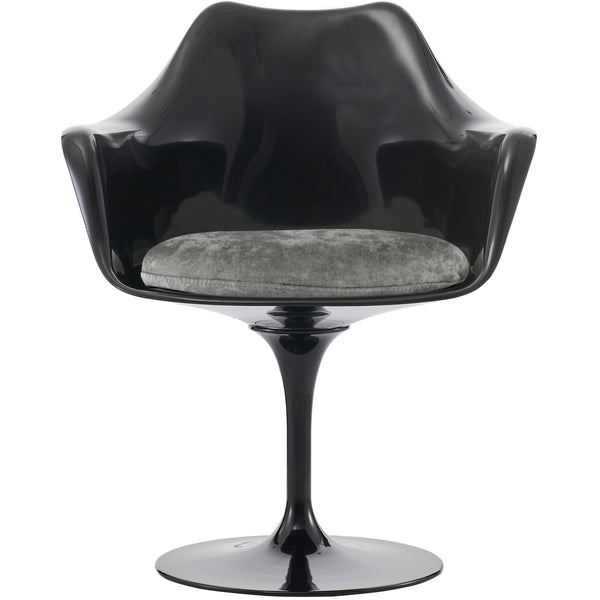 Black and Luxurious Grey Chelsea Armchair