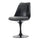 Black and Grey PU Chelsea Side Chair