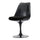 Black and Luxurious Black Chelsea Side Chair