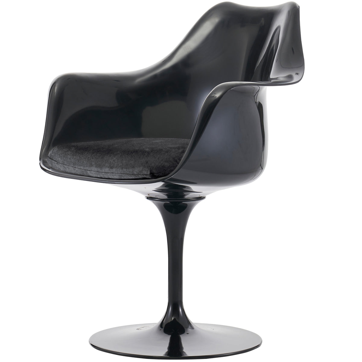 Black and Luxurious Black Chelsea Armchair