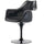Black and Luxurious Black Chelsea Armchair