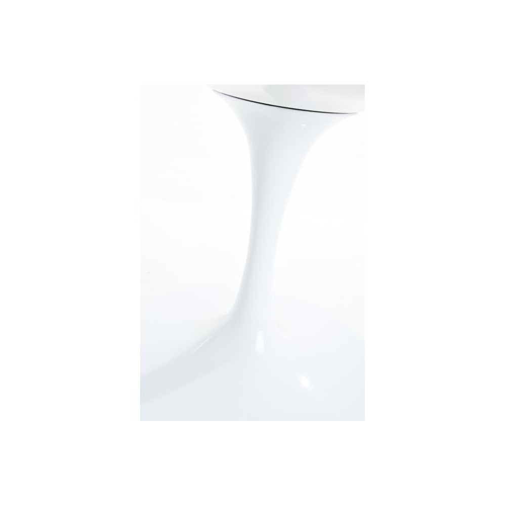 White and Textured Dark Grey Chelsea Side Chair