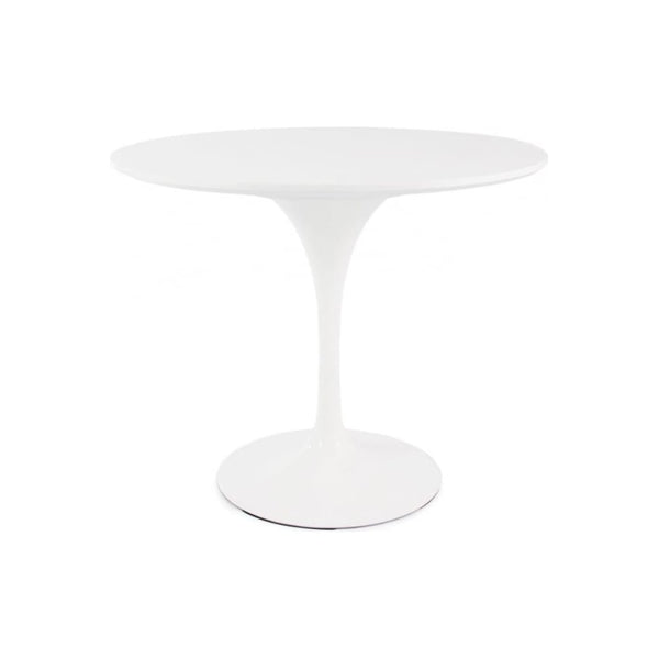 Chelsea Set - White Medium Circular Table with Two Chairs - Various Colours
