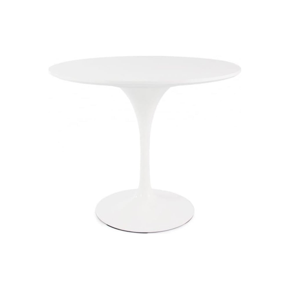 Chelsea Set - White Medium Circular Table with Two Chairs - Various Colours
