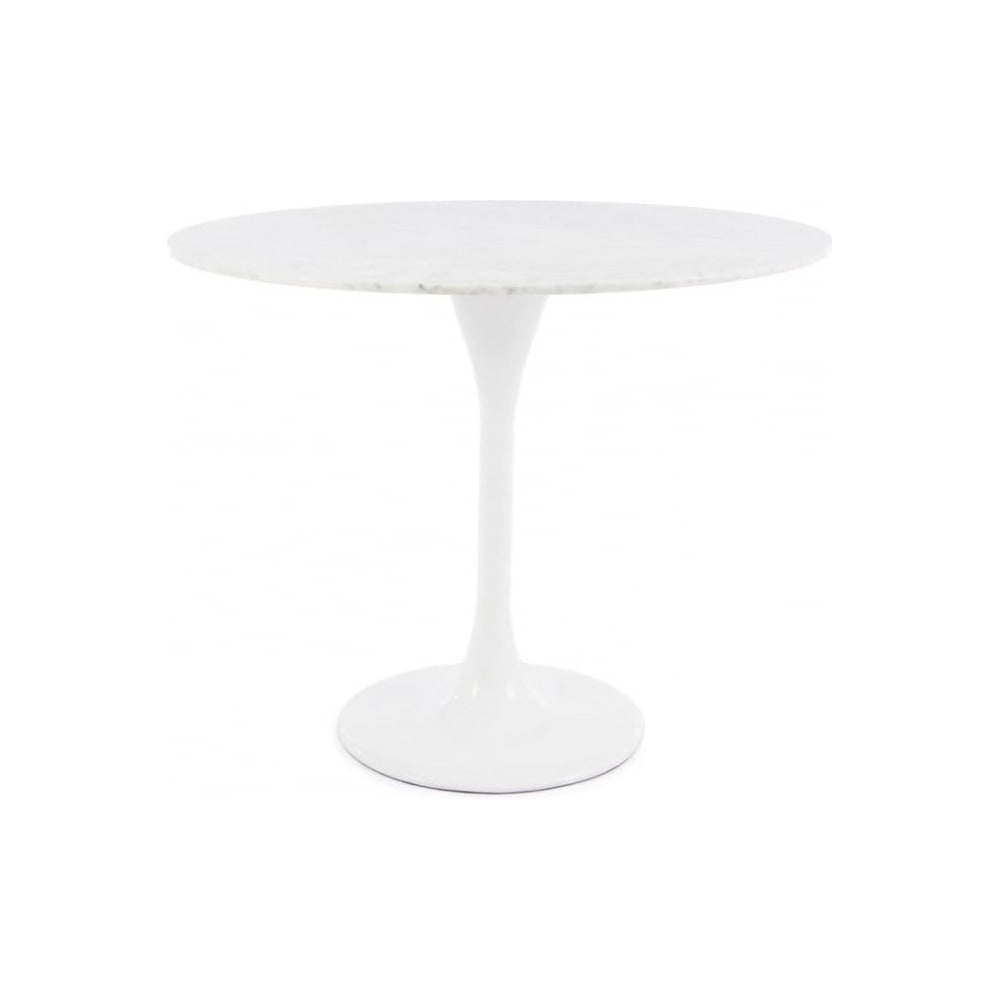 Chelsea Set - Marble Medium Circular Table with Four Chairs - Various Colours