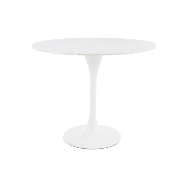 Chelsea Set - Marble Medium Circular Table with Four Chairs - Various Colours